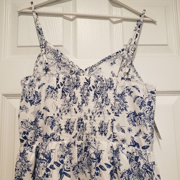 BEYOND THE RADAR WOMEN'S FLORAL SLEEVELESS MIDI DRESS Size M - Picture 9 of 14